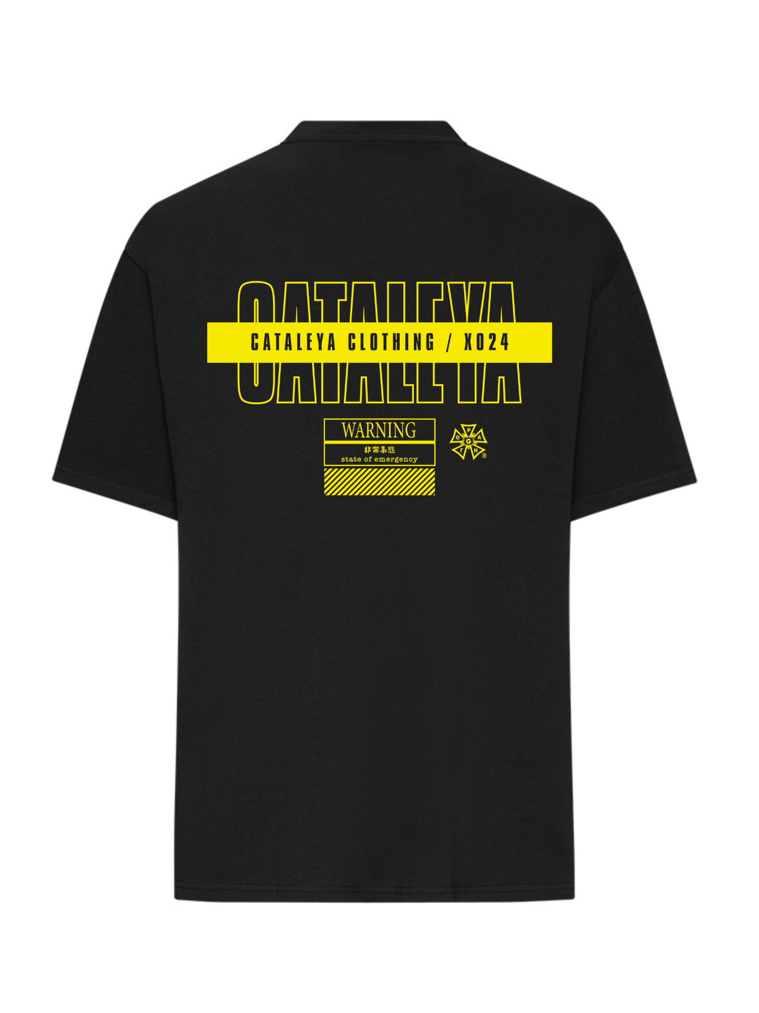 CC Warning Tee Black