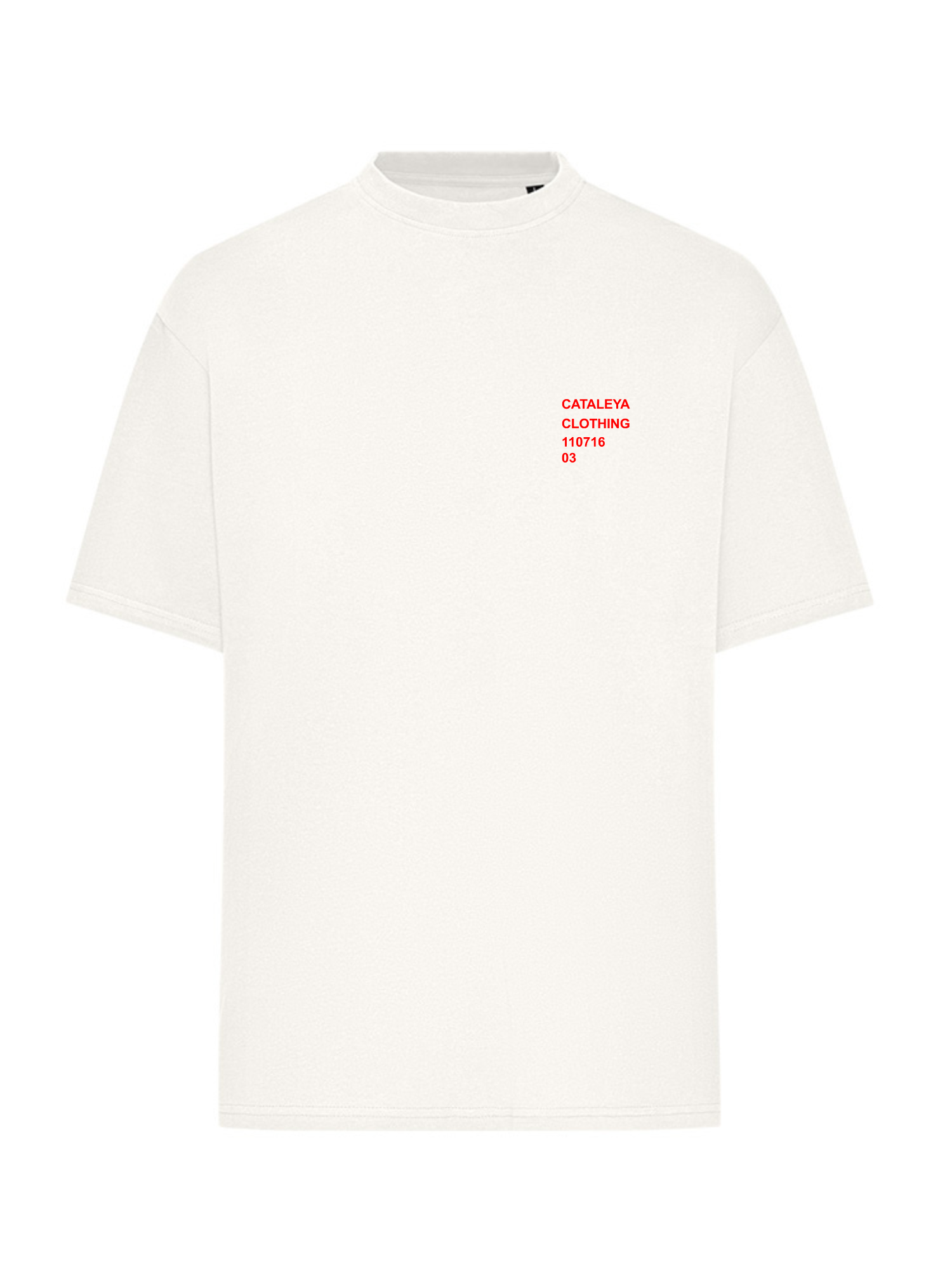 CC Warning Tee Offwhite