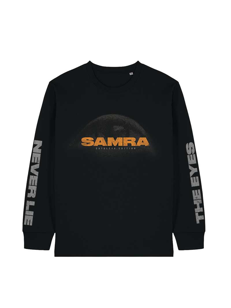 ⁠LONGSLEEVE SAD EYE / BLACK