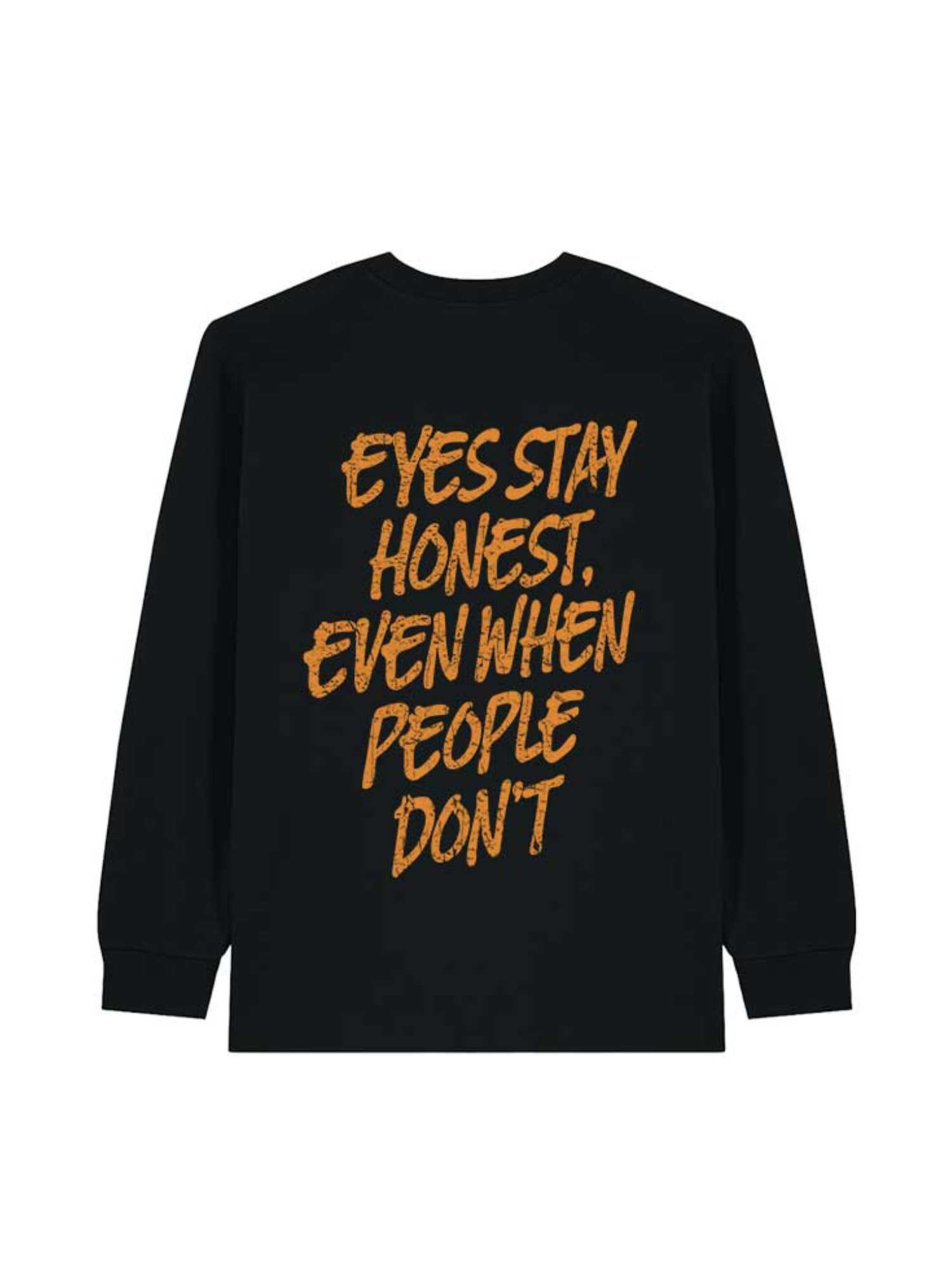 ⁠LONGSLEEVE SAD EYE / BLACK